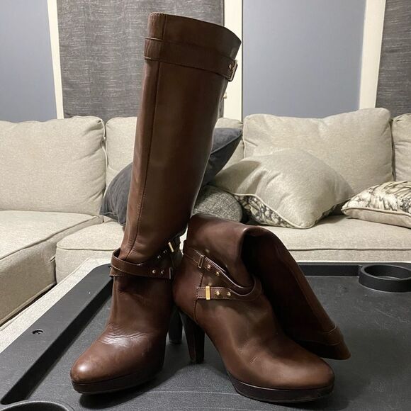 Cole Haan thigh high boots size 7b - Picture 1 of 8
